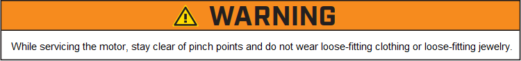 Warning- while serviceing the motor stay clear.png