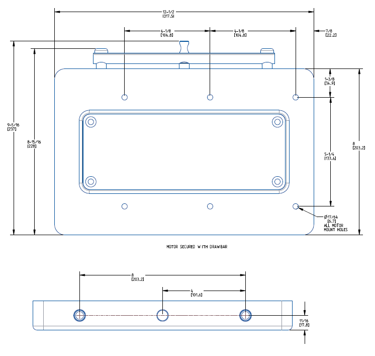 Quick Release Bracket Dimensions and Instructions Minn Kota